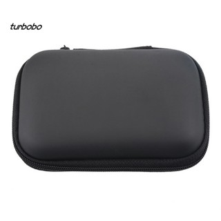 Turbobo กระเป๋าเก็บสายชาร์จหูฟัง HDD กันฝุ่น แบบพกพา 2.5 นิ้ว สําหรับเดินทาง