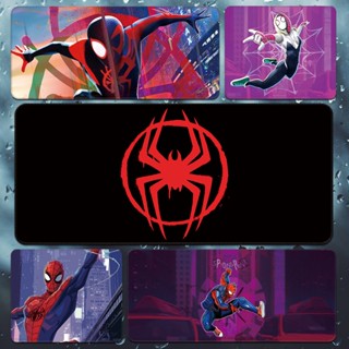 Spider-Man: Across the Spider-Verse mouse pad Keyboard pad omputer table mat custom สไปเดอร์แมน: ข้ามไปสไปเดอร์เวิร์สไมล์โมราเลสแผ่นรองเมาส์ขนาดใหญ่ Spidey แผ่นรองภาพยนตร์ต่อพ่วงอยู่กับเกวนสเตซี่โต๊ะคอมพิวเตอร์เสื่อ ที่กำหนดเอง