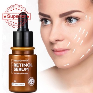 Vibrant GLAMOUR Retinol เซรั่มบํารุงผิวหน้า 30 มล. เพิ่มความยืดหยุ่น D3P6
