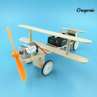 Gregoriowj Taxiing ชุดเครื่องบินไม้ วิทยาศาสตร์ ฟิสิกส์ หมุนได้ สําหรับเด็ก