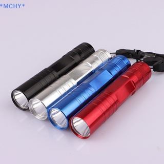 Mchy&gt; ไฟฉาย LED ขนาดเล็ก แบบพกพา สําหรับตั้งแคมป์ ใหม่ ปากกากันน้ํา 5 สี