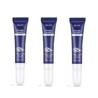  3PCS/5ml EELHOE Double eyelid Shaping Cream Large Eye Beauty Cream to reduce eye bags and Periorbital dark circles and tighten skin