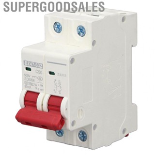 Supergoodsales DC Circuit Breaker Breaking  6000A Miniature DZ47 63Z C50 for Marine Electric Power System