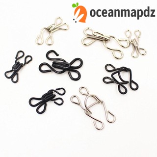 OCEANMAPDZ ตะขอเสื้อแจ็กเก็ต โลหะผสม หลายขนาด แบบเปลี่ยน