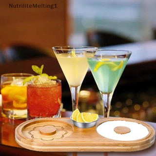 [NutriliteMelting1] ชุดขอบเกลือ มาการิต้า สําหรับบาร์ แก้วไม้ไผ่ เกลือ และชูการ์ริมเมอร์ [TH]