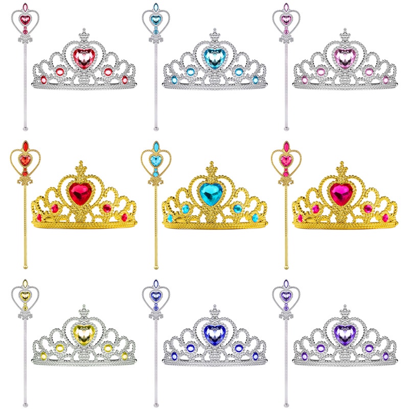 มงกุฎเจ้าหญิงเอลซ่า สําหรับตกแต่งปาร์ตี้วันเกิด
