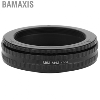 Bamaxis NEWYI M52-M42 17‑31mm  Adjustable Focusing Helicoid Adapter Macro Extension Tube