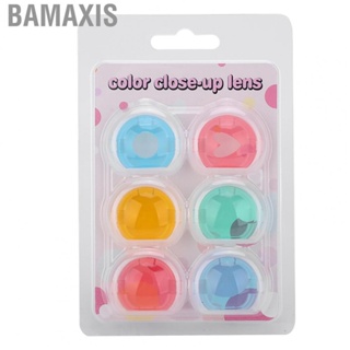 Bamaxis Filter Lens Colorful Close‑up for Photography Effect Selfie Lens/front Easy to Carry and Store