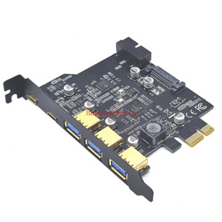 Hsv Speedy Type-C USB 3 2 Gen2 PCIE การ์ดฮับ - PCI Express บอร์ด พร้อมหลายพอร์ต