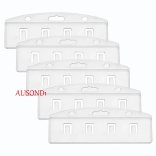 ALISOND1 ซองพลาสติกใส สําหรับใส่บัตรธุรกิจ 5 ชิ้น