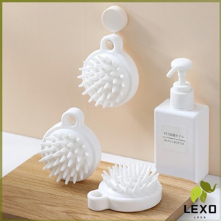 LEXO หวีแปรงแชมพูซิลิโคน หวีนวดหนังศีรษะ ผ่อนคลาย air cushion massage comb