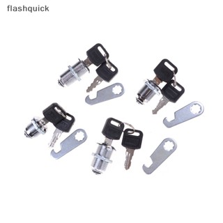 Flashquick 16 มม. / 20 มม. / 25 มม. / 30 มม. กระบอกลูกเบี้ยวล็อคเครื่องมือกล่องแฟ้มตู้ลิ้นชักล็อคดี
