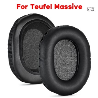 Nex แผ่นครอบหูฟัง โปรตีน ทนทาน แบบเปลี่ยน สําหรับ Teufel Massive