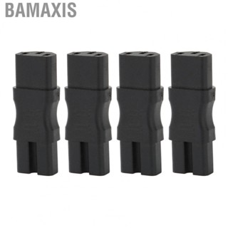 Bamaxis 4pcs IEC320 C13 to C15 Power Adapter Professional Standard  for  PDU Case Ups Socket