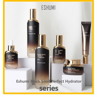 Eshumi Black Snail Perfect Hydrator ครีม, ผิว, โลชั่น, แอมเปิ้ล, เอสเซ้นส์, ครีมบํารุงรอบดวงตา