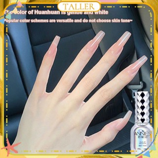 พร้อมส่ง Stcok Annies Temperament Monochrome Nail Polish Gel Ice Transparent Nude Color Spring Summer Phototherapy Glue Nail Art For Nail Shop 15ml TALLER