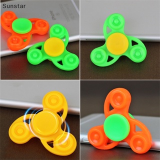 Sunstar ของเล่น Tri Fidget Hand Spinner พลาสติก ขนาด 48*48 มม. สําหรับเล่นคลายเครียด