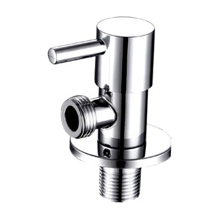 Universal Quick Release Thicken Toilet Chrome Stainless Steel Bathroom Accessories Extended Thread Triangle Valve