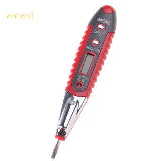 AC/for DC Voltage Detector Digital Test Pencil Mutifunctional 12-250V Electrical