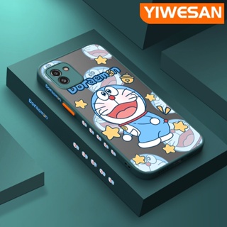 เคสโทรศัพท์ ซิลิโคนนิ่ม ใส กันกระแทก ลายการ์ตูนโดราเอมอนน่ารัก สําหรับ Samsung A03 Core A04 A04E A04s M04 F04 A14 5G