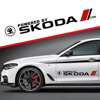 สติกเกอร์โลโก้ Skoda Komik Kolok สําหรับติดตกแต่งรถยนต์