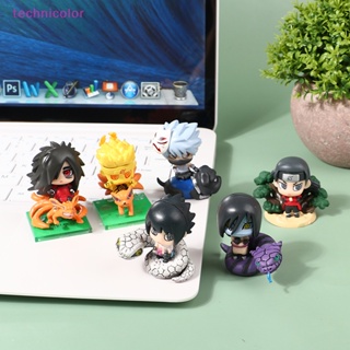 [technicolor] โมเดลฟิกเกอร์ PVC รูปปั้นอนิเมะ Naruto Shippuden Sasuke Gaara แฮนด์เมด ของเล่น สําหรับเก็บสะสม