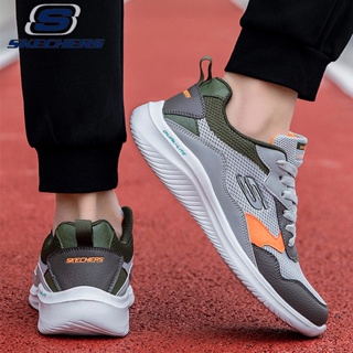 Skechers_ DUAL-LITE ใหม่ รองเท้ากีฬา รองเท้าวิ่งลําลอง ข้อสั้น ระบายอากาศ สําหรับผู้ชาย และผู้หญิง