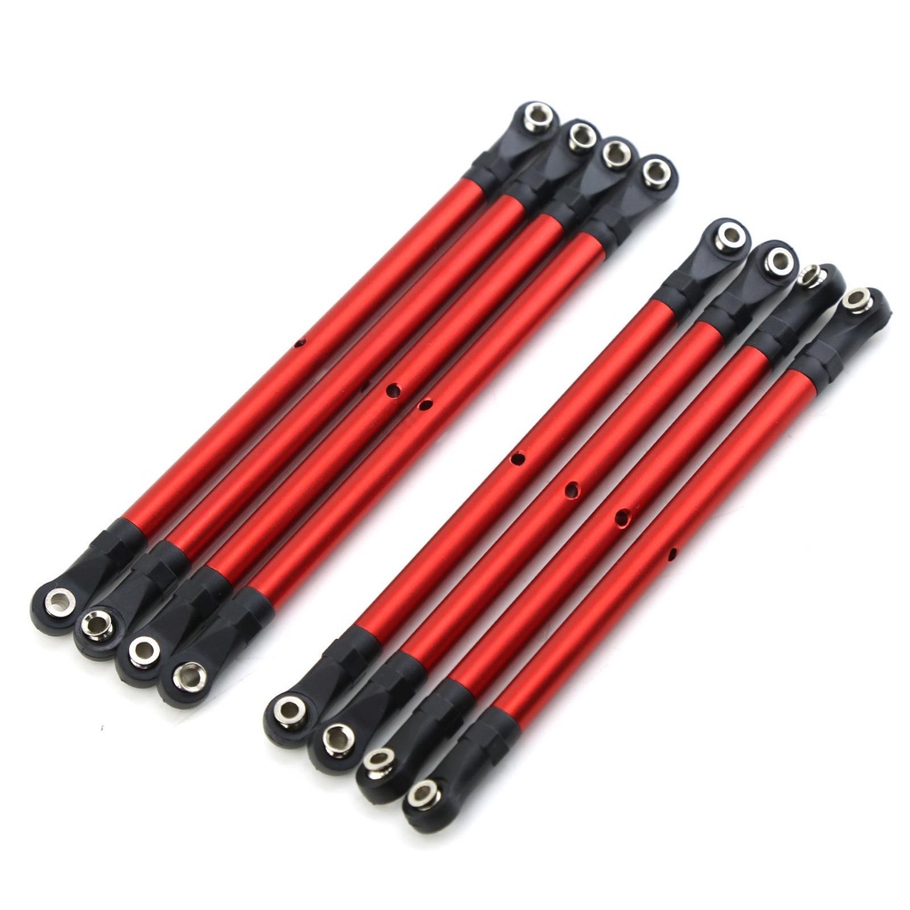 อลูมิเนียมอัลลอยด์ Link Rod Link สําหรับ Axial 1/10 RC SCX10 90046 313 มม.ฐานล้อ