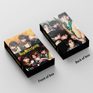 55 ชิ้น / กล่อง BOY NEXT DOOR WHO! โปสการ์ด อัลบั้มรูปภาพ Lomo Cards BOYNEXTDOOR Kpop สินค้าราคาถูก CX