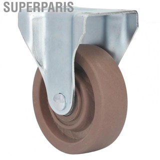 Superparis Nylon Caster  32mm Thickness Fixed  Wheel Easy Installation Sturdy Structure for Machine