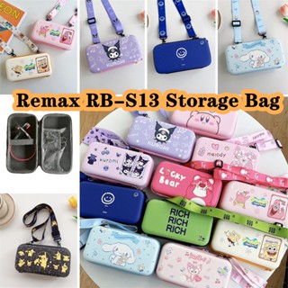 【ของแท้】กระเป๋าเก็บหูฟัง แบบพกพา ลายการ์ตูน สําหรับ Remax RB-S13 Remax RB-S13