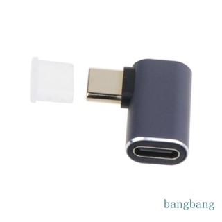 Bang อะแดปเตอร์ขยาย USB C PD Type C ตัวผู้ เป็นตัวเมีย 8k 60Hz 90 องศา สําหรับ USB