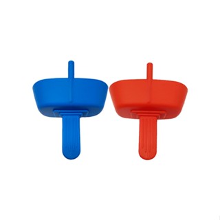 2pcs Reusable Home Toddler For Kids Soft Silicone With Straw Anti Drop Sucking No Drip Ice Lollipop Holder