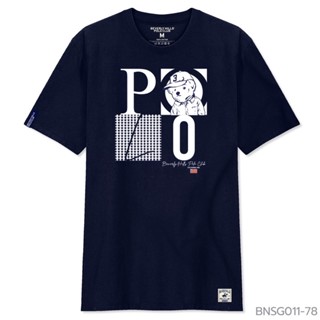 Beverly Hills Polo Club เสื้อยืดคอกลมแขนสั้น Clic Bear รุ่น BNSG011S-5XL S-5XL