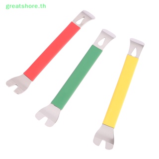 Greatshore เครื่องมืองัดแงะ สเตนเลส สองด้าน ทนทาน สําหรับรถยนต์ 1 ชิ้น