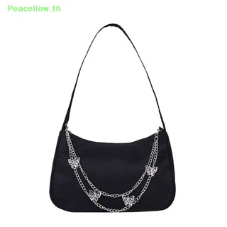 Peacellow สายโซ่โลหะ หลายชั้น รูปกระต่าย ดาวห้าแฉก หางปลา ผีเสื้อ จี้ DIY อุปกรณ์เสริม กระเป๋าสะพายไหล่ สะพายข้าง TH