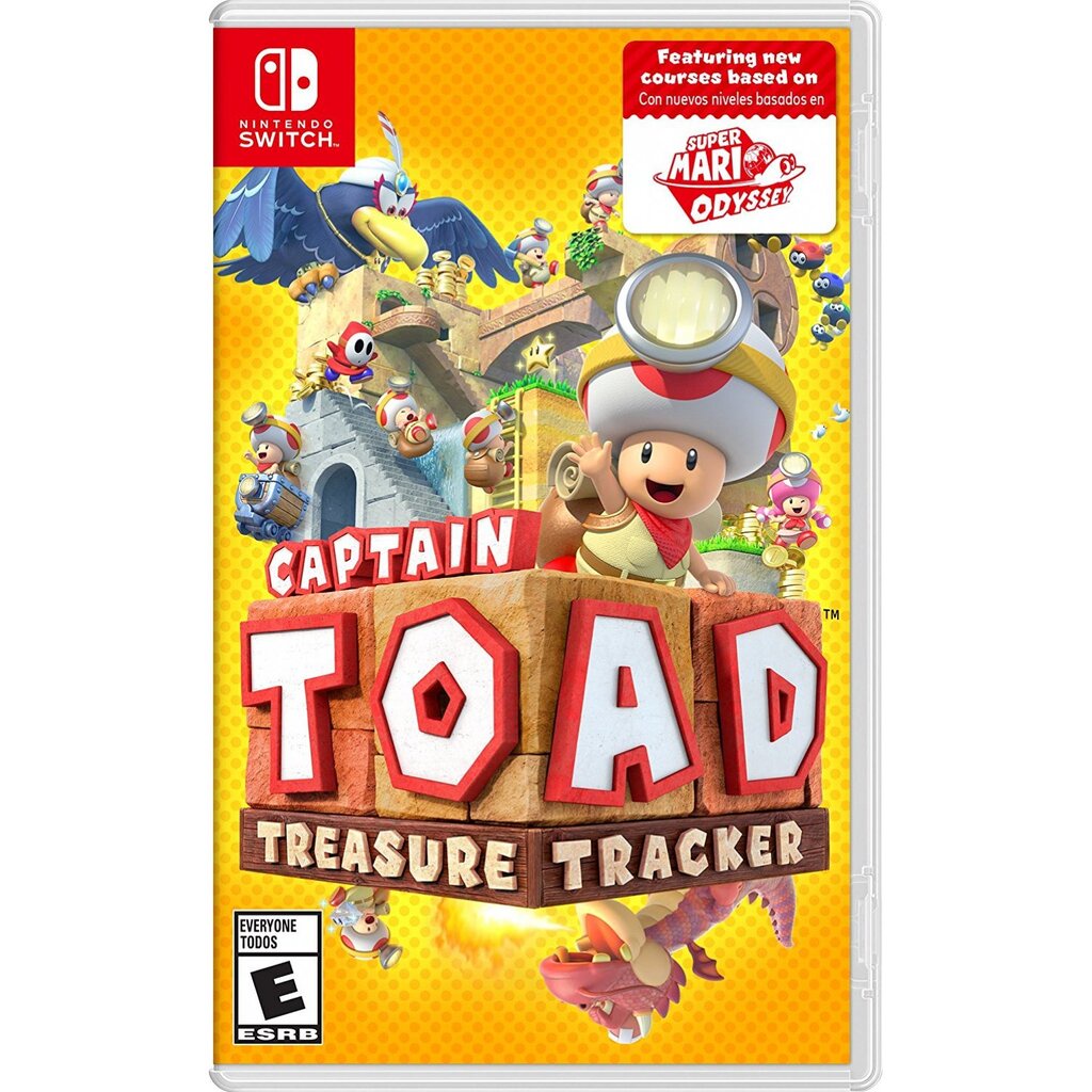 Captain Toad Tracker Switch แผ่นเกม Nintendo Joy-Con