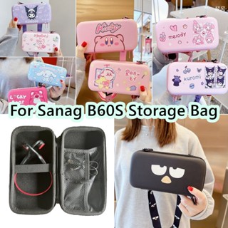 【พร้อมส่ง】กระเป๋าเก็บหูฟัง ลายการ์ตูนเพนกวิน แบบพกพา สําหรับ Sanag B60S Sanag B60S