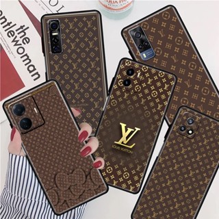 เคสซิลิโคน TPU ลายโลโก้ LV กันตก สําหรับ Vivo S9 S12 V23 S12 S15 V20 V21 V23E 4G 5G V23 PRO