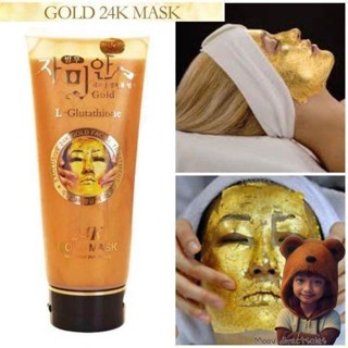 #Sybมาส์คทอง แอล-กลูต้าไธโอน 24K GOLD MASK (Moov คัดสรรมาเพื่อคุณ)