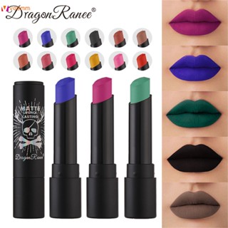 มังกร ราณี Cool Lipstick Matte Not Easy To Stick Cup Matte Lip Gloss Mature Style Sexy veemm