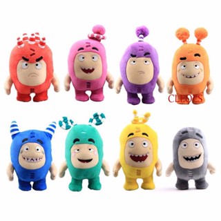 CLEOES ตุ๊กตาฟิวส์ อนิเมะ Oddbods Pogo Zeke Jeff แบบนิ่ม ของเล่นสําหรับเด็ก