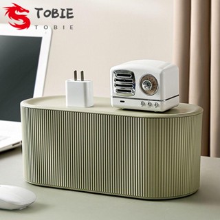 TOBIE กล่องเก็บสายชาร์จ USB สําหรับบ้าน