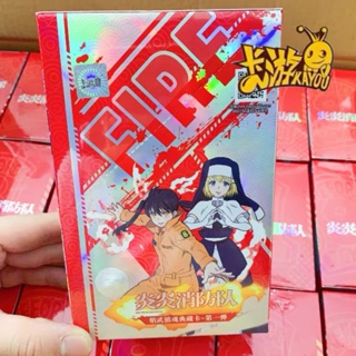 [ทั้งกล่อง] การ์ดเก็บสะสม Flame Fire Brigade Card Flame Array Yanwu Zhenhun Soul No. สินค้าการ์ตูน 1 ใบ