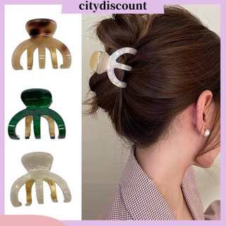 &lt;citydiscount&gt;  กิ๊บติดผม รูปหางม้า หัวปลาฉลาม ขนาดเล็ก อเนกประสงค์ เครื่องประดับ สําหรับผู้หญิง