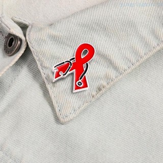 Yin HIV เข็มกลัด Pin Surviving HIV Awareness Lapel Pin