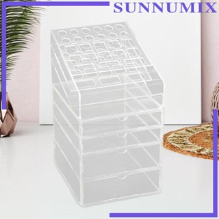 [Sunnimix] กล่องอะคริลิค สําหรับเก็บแปรงแต่งหน้า เครื่องเขียน ปากกา ดินสอ