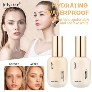 JULYSTAR Admd Light Liquid Foundation Concealer Skin Brightening Bb Cream Light Mist Holding Makeup Liquid Foundation Concealer สม่ำเสมอปรับสีผิวให้สว่างขึ้นอย่างเป็นธรรมชาติ