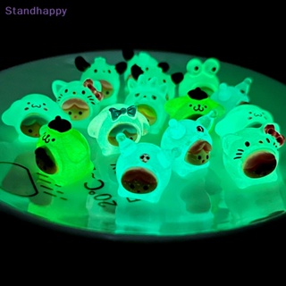 Standhappy ใหม่ จี้พวงกุญแจเรซิ่น รูปการ์ตูน Ch 3D สุ่มสี สําหรับทําเครื่องประดับ ต่างหู DIY 3 ชิ้น