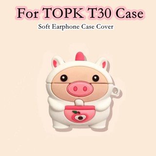 【ส่วนลด】เคสหูฟัง แบบนิ่ม กันกระแทก ลายการ์ตูน สําหรับ TOPK T30 TOPK T30
